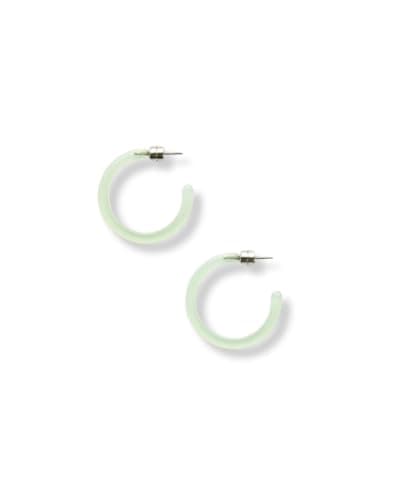 MACHETE Circle Hoop Earrings in Acetate Resin for Women