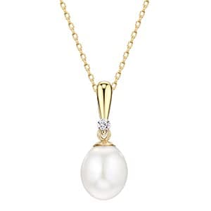 Freshwater Pearl Pendant Necklace for Women