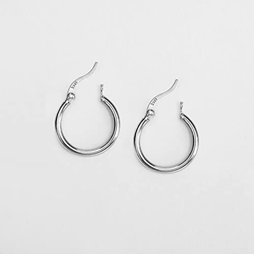 Michooyel S925 Silver Hoop Earrings for All