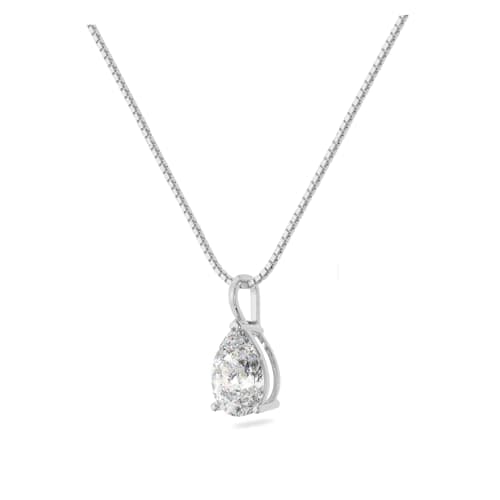 Adora Fine Jewelry 14K Gold Lab Grown Moissanite Solitaire Pendant | USA Made