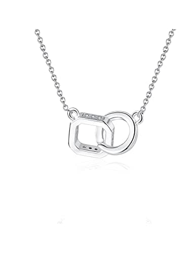 Women's Cubic Zirconia Cross Necklace