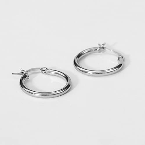 Michooyel S925 Silver Hoop Earrings for All