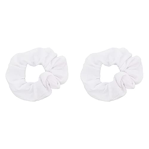 Solid Scrunchies (Tan) - Set of 2