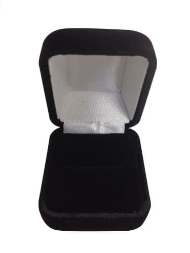 Houston Diamond District 3 Stone Round Engagement Ring 14K White Gold