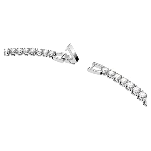 Swarovski Rhodium Rose Gold Crystal Elegance Necklace