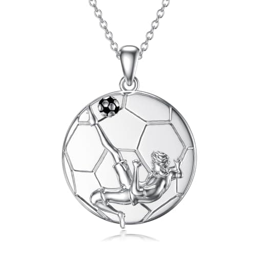 YFN Sterling Silver Basketball Jewelry for Women