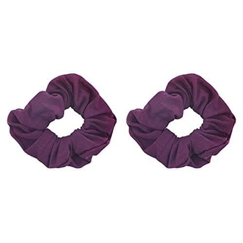 Solid Scrunchies (Tan) - Set of 2