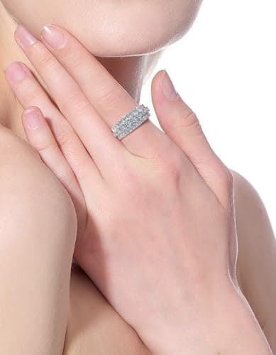 GAUDALGEM Moissanite Bridal Ring Sets for Women