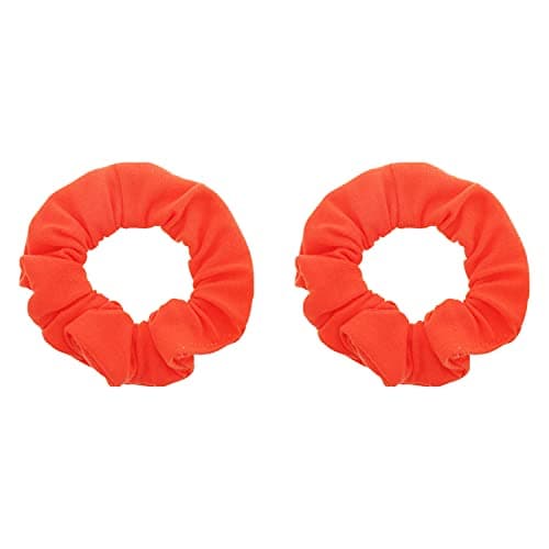 Solid Scrunchies (Tan) - Set of 2