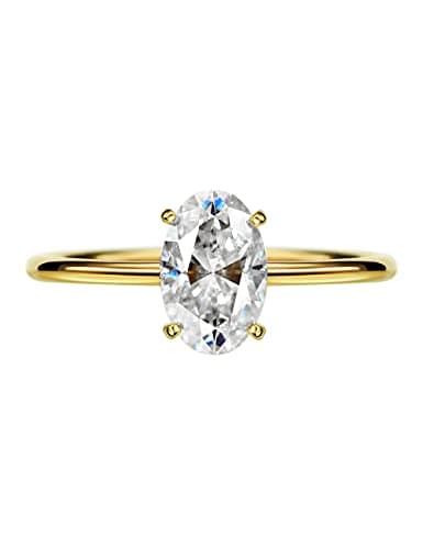 Michooyel 18K Gold Moissanite Engagement Rings for Women
| Michooyel VVS Clarity Moissanite Wedding Bands for Women
| Michooyel 1/2/3CT Oval Cut Moissanite Rings D ColorWomen Engagement Rings