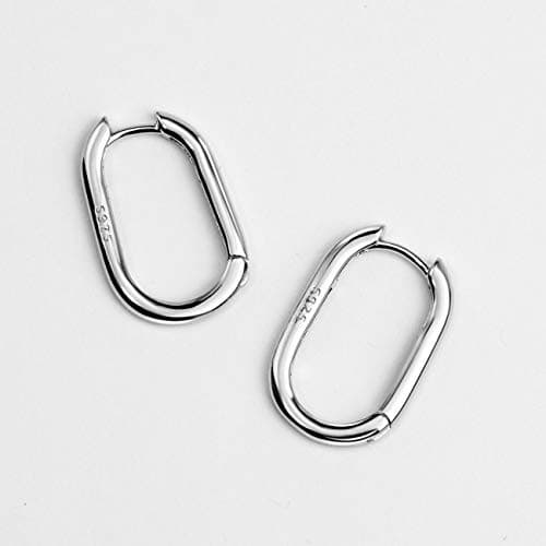 Michooyel S925 Hoop Earrings for Women