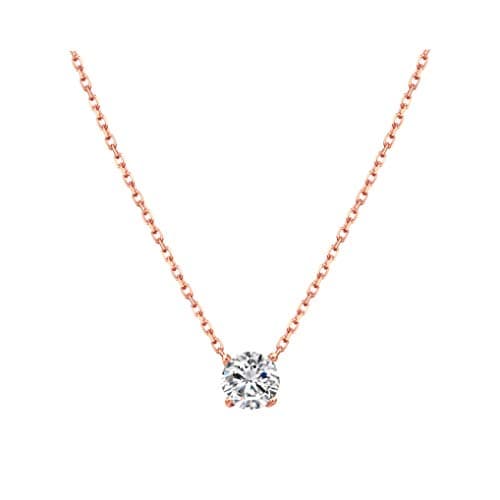 Cubic Zirconia Tennis Necklace for Women