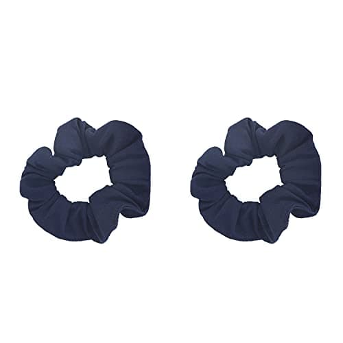 Solid Scrunchies (Tan) - Set of 2