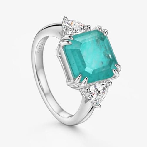 Michooyel Paraiba Engagement Ring for Women