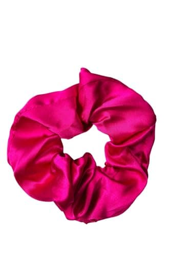 Stylish White Scrunchies: Chic & Comfy PACK OF 1