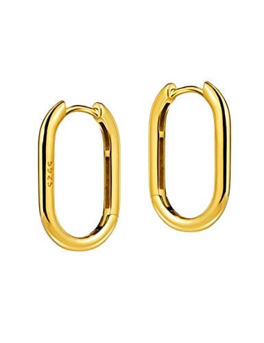 Michooyel S925 Hoop Earrings for Women