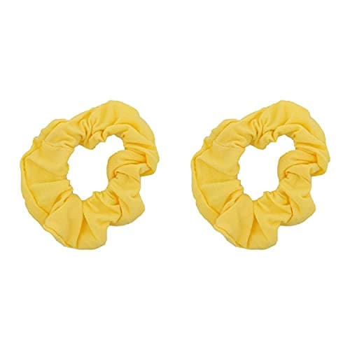 Solid Scrunchies (Tan) - Set of 2