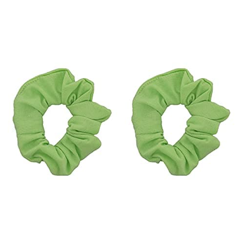 Solid Scrunchies (Tan) - Set of 2
