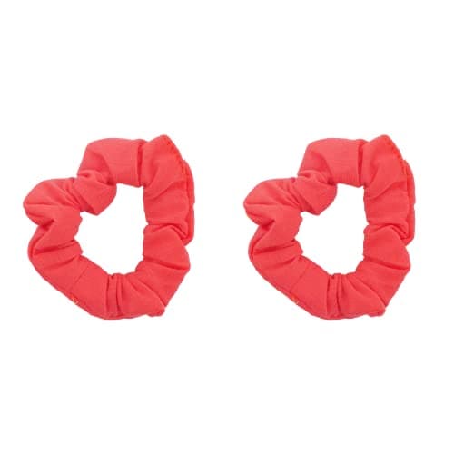 Solid Scrunchies (Tan) - Set of 2