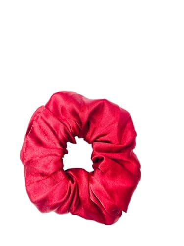 Stylish White Scrunchies: Chic & Comfy PACK OF 1