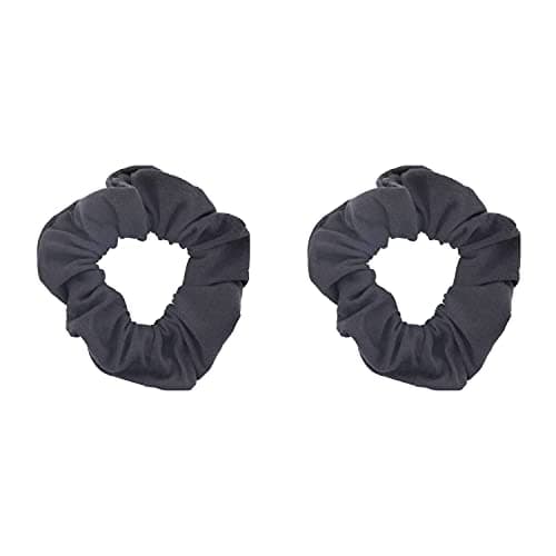 Solid Scrunchies (Tan) - Set of 2