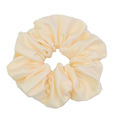 Oversized Satin Scrunchies for Girls & Women, 6 Colors