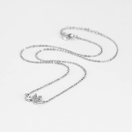 Michooyel Cubic Zirconia Pendant Necklace for Women