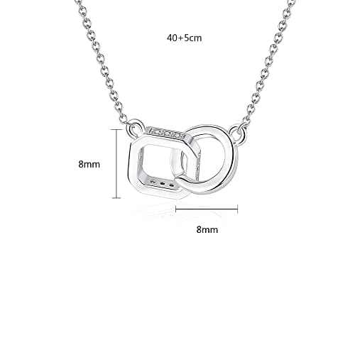 Women's Cubic Zirconia Cross Necklace