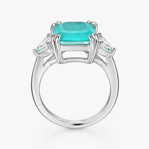 Michooyel Paraiba Engagement Ring for Women