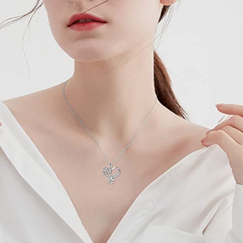 Sterling Silver Volleyball/Tennis Necklace for Women Sports Fans