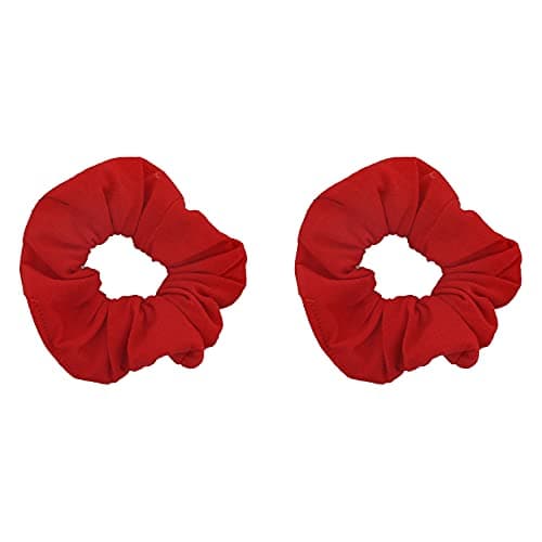 Solid Scrunchies (Tan) - Set of 2