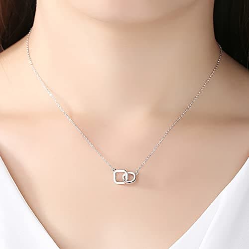 Women's Cubic Zirconia Cross Necklace