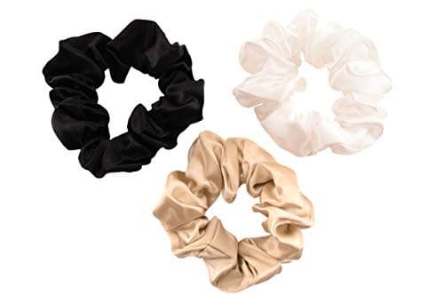 Celestial Silk Mulberry Scrunchies - Small, Plum, Pink, White