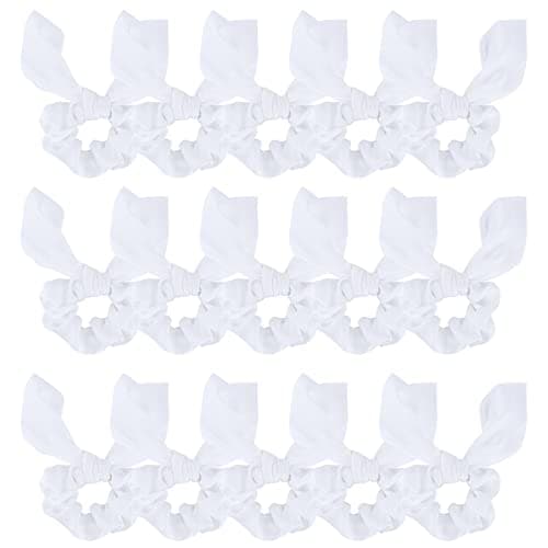 Sure, here's a refined and simplified title based on the keywords provided:

Ondder Hair Scrunchies 15 Pcs - Cute Bow Ribbon Elastic Hair Ties Floral & Fruit Print