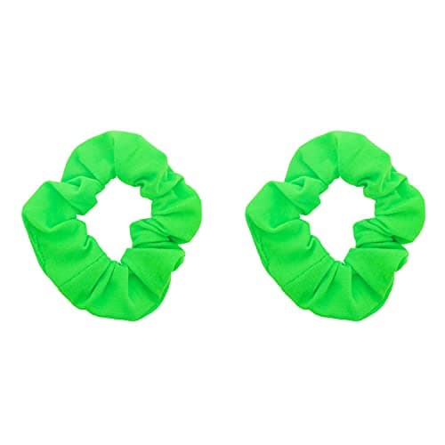 Solid Scrunchies (Tan) - Set of 2