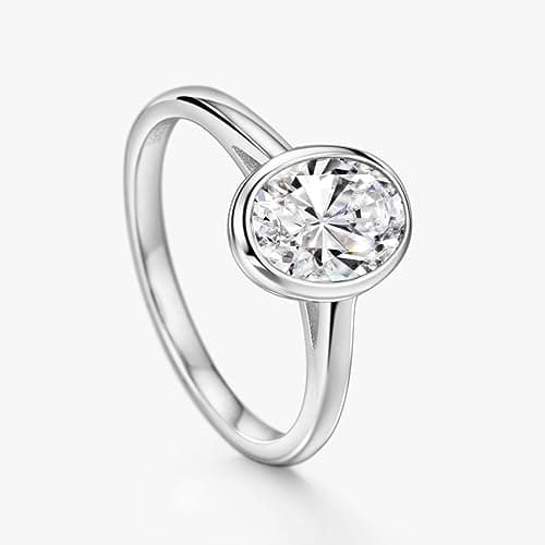 Michooyel CZ Engagement Rings for Women