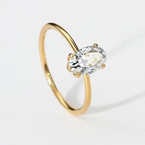 Michooyel 18K Gold Moissanite Engagement Rings for Women
| Michooyel VVS Clarity Moissanite Wedding Bands for Women
| Michooyel 1/2/3CT Oval Cut Moissanite Rings D ColorWomen Engagement Rings