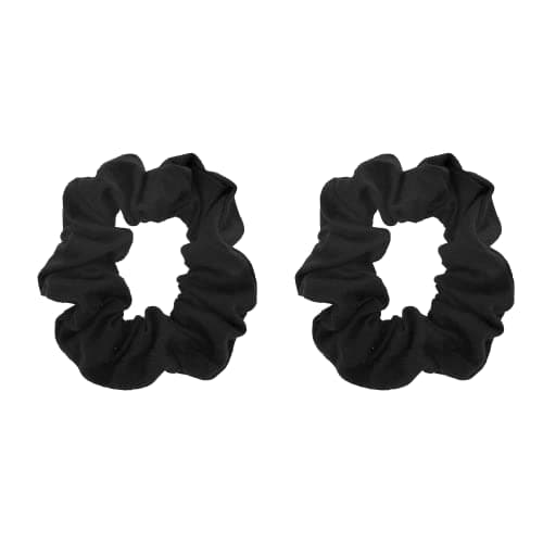 Solid Scrunchies (Tan) - Set of 2