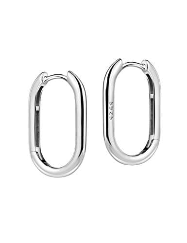 Michooyel S925 Hoop Earrings for Women