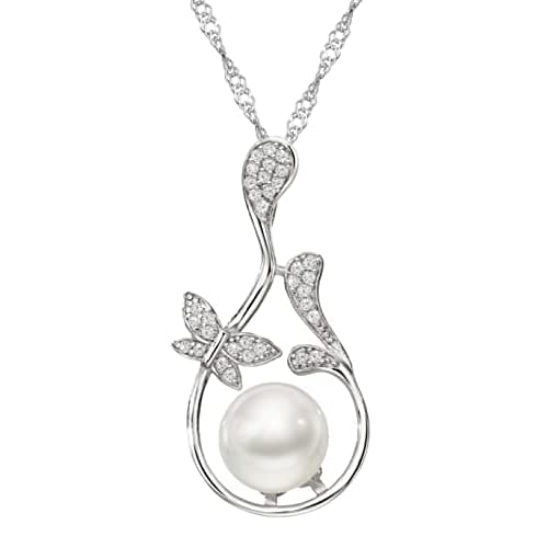 Michooyel Freshwater Pearl Pendant Necklace for Women