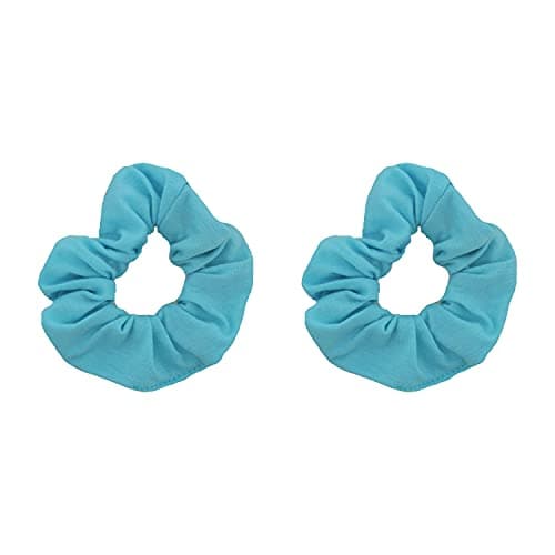 Solid Scrunchies (Tan) - Set of 2