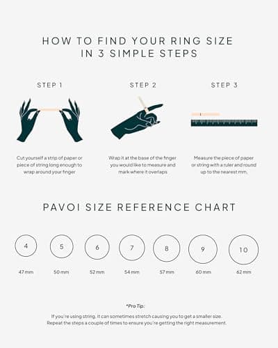 PavoI 18K Gold Plated Cubic Zirconia Eternity Ring | Women's Stacking Bands