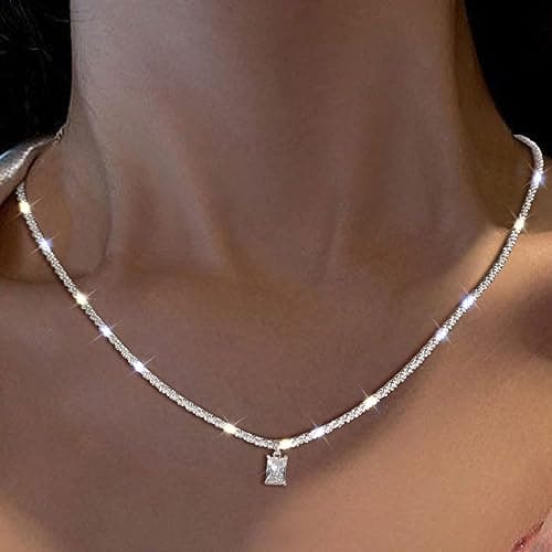Cubix Gold Plated Diamond Choker for Women