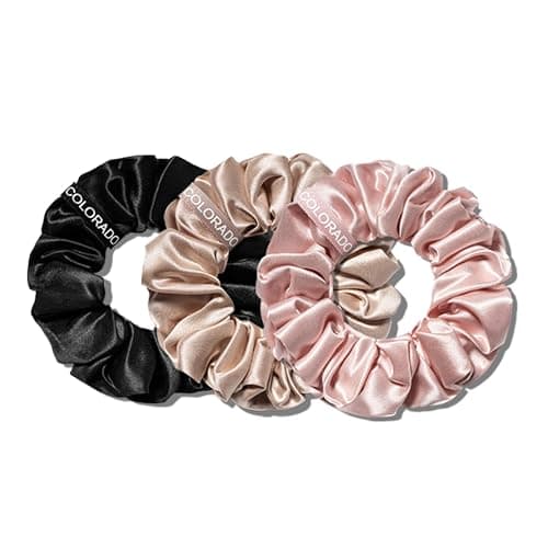 SUNDAYSILKS™ Luxurious Mulberry Silk Scrunchies for Women & Girls | No-Slip, Silky Hair Ties [1 Pack]