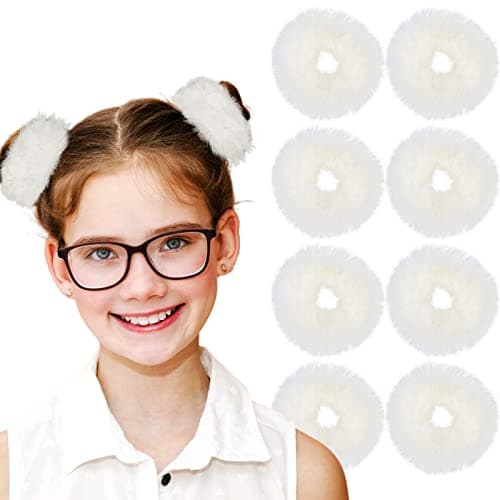 Matte Cotton Scrunchies for Women and Girls