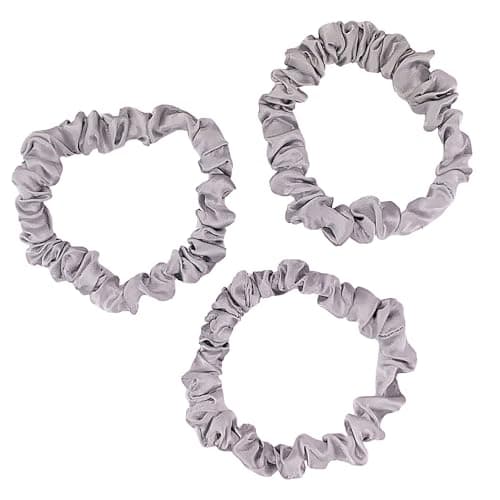 Celestial Silk Mulberry Scrunchies - Small, Plum, Pink, White