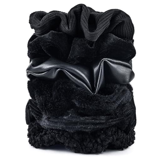 Matte Cotton Scrunchies for Women and Girls