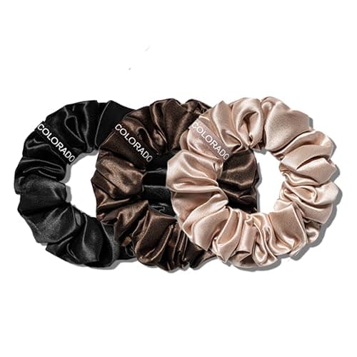 SUNDAYSILKS™ Luxurious Mulberry Silk Scrunchies for Women & Girls | No-Slip, Silky Hair Ties [1 Pack]