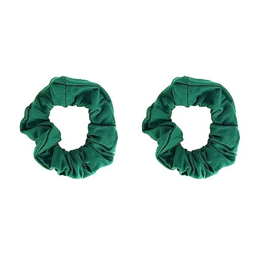 Solid Scrunchies (Tan) - Set of 2
