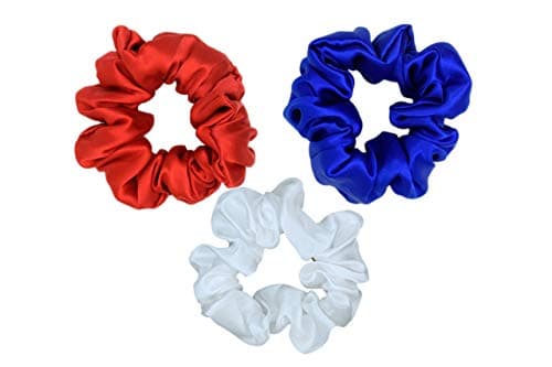 Celestial Silk Mulberry Scrunchies - Small, Plum, Pink, White